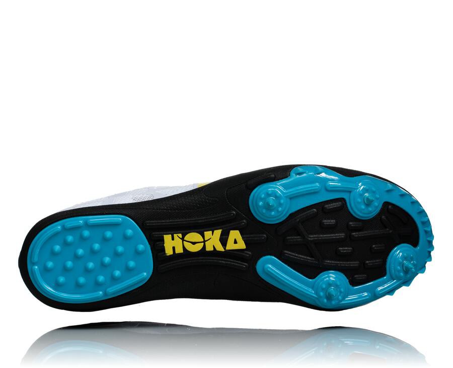 Hoka One One Mens Spikes - Rocket X - White - DVRE01739